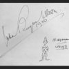 A drawing by Anthony Burgess